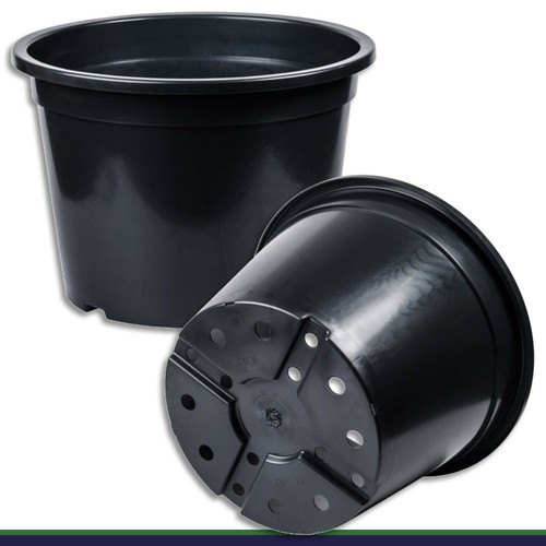 Pflanztopf schwarz ø 60 - pflanztopf,