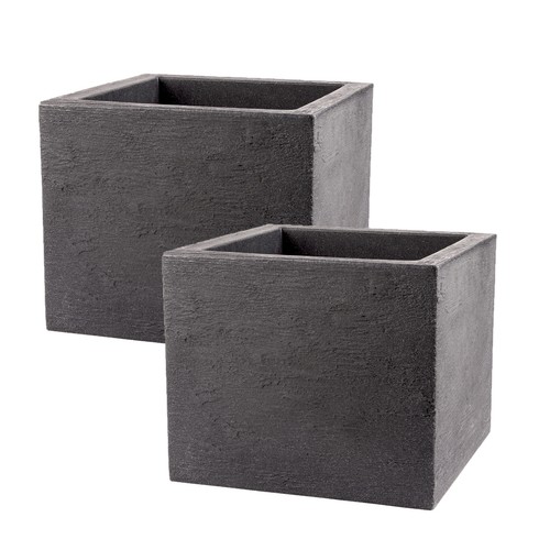 Kubus pflanzkübel - 2x,
