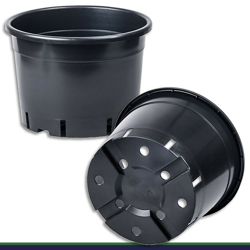 Pflanztopf schwarz ø - 25,