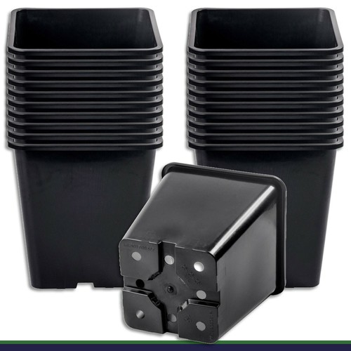 Pflanztopf l schwarz - 20,